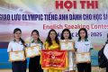 HÌNH ẢNH TRƯỜNG THCS NGUYỄN KHUYẾN THAM GIA GIAO LƯU TIẾNG ANH THỊ XÃ